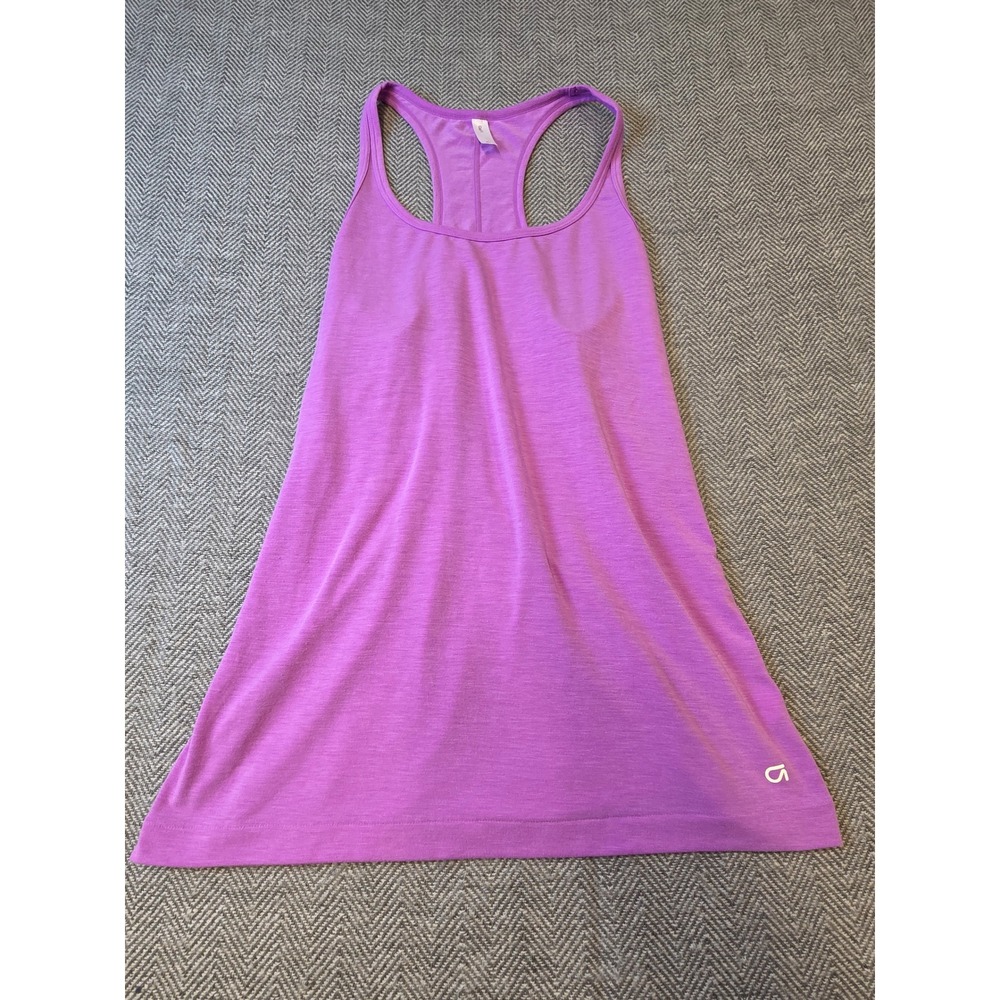 GapFit Activewear Tank Top Women's Medium Purple Gym Workout Racerback Pullover